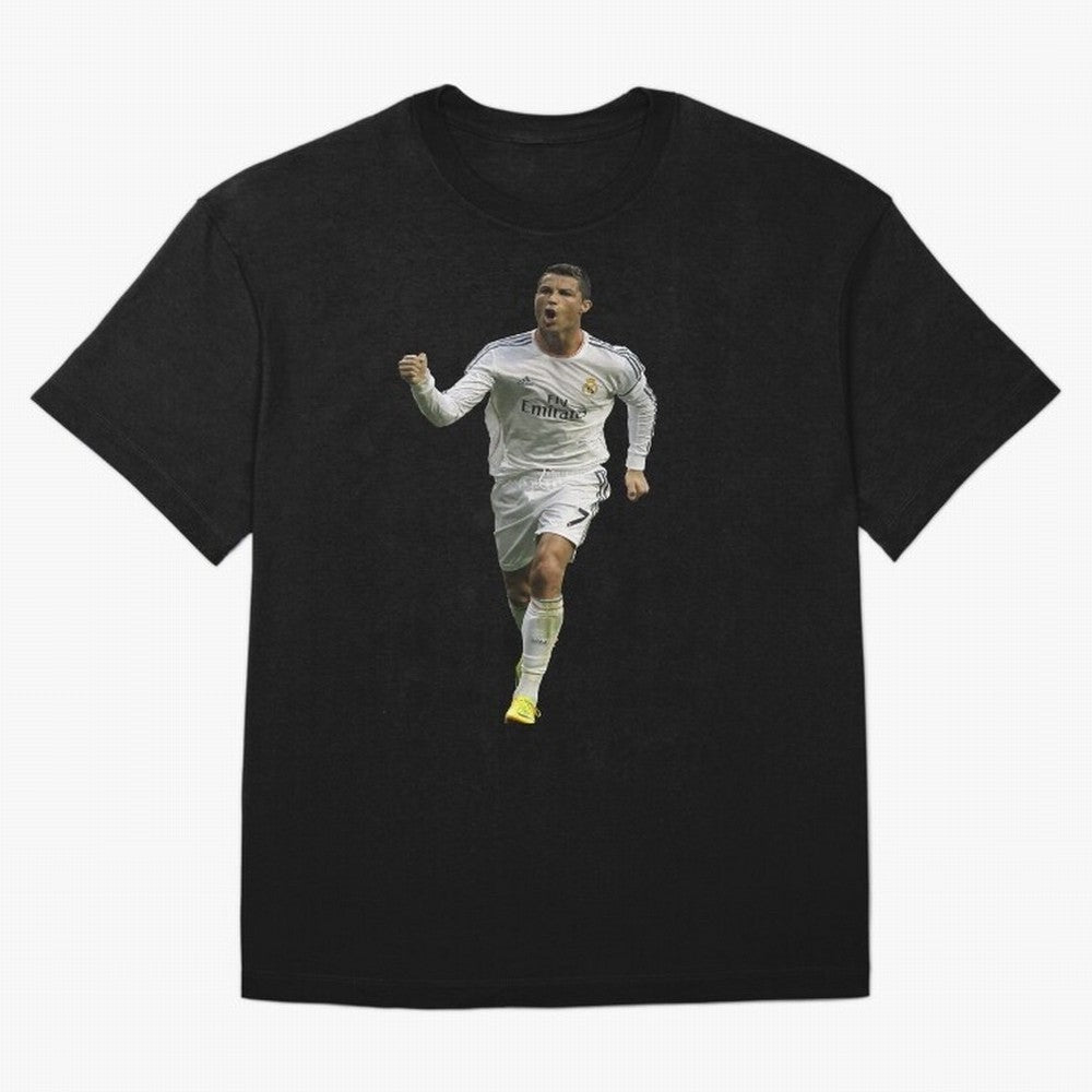 Cristiano Cool Sticker Oversized T-Shirt Share Global Football Passion for FIFA World Cup 2026, Featuring Mbappe, Portugal, Spain and Germany, Supporter Pride, Iconic Celebrations, Legendary Names and Global Match Day Energy; Created for Match Day