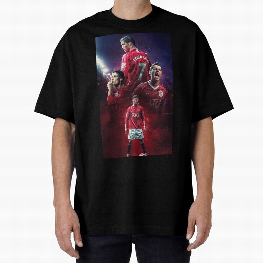 Cristiano Ronaldo dos Santos Aveiro Art Oversized T-Shirt Make the Season About FIFA World Cup 2026 USA Canada Mexico Built around Messi, Neymar and Mbappe, Portugal Energy, Stadium Chants, National Pride, Trophy Dreams and Unforgettable Football