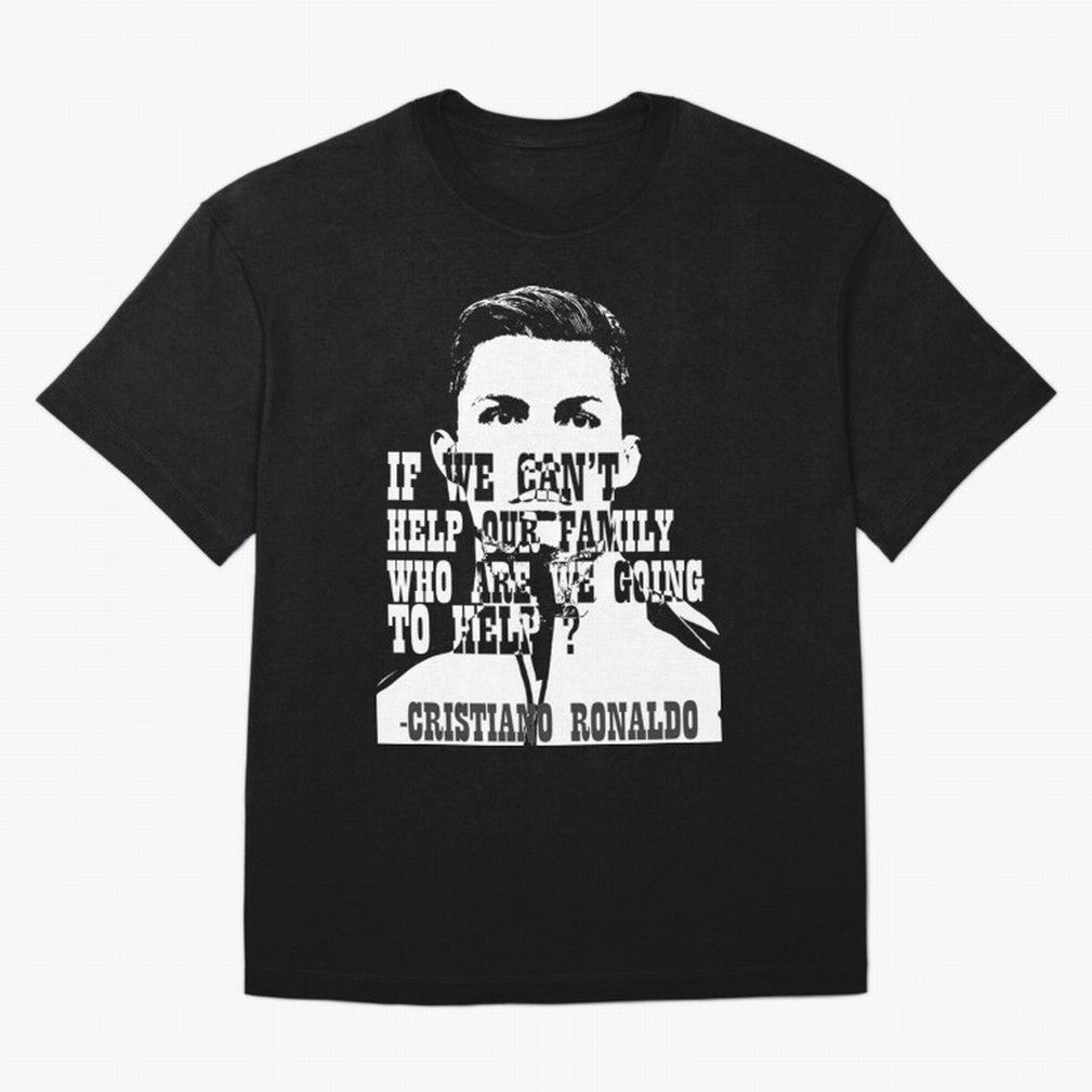 Cristiano Ronaldo cristiano ronaldo quotes Oversized T-Shirt Represent Fans Who Live for Match Day Hype around FIFA World Cup 2026 USA Canada Mexico, Haaland and Mbappe, Brazil, Portugal and Argentina, Global Supporter Spirit, Legendary Goals,