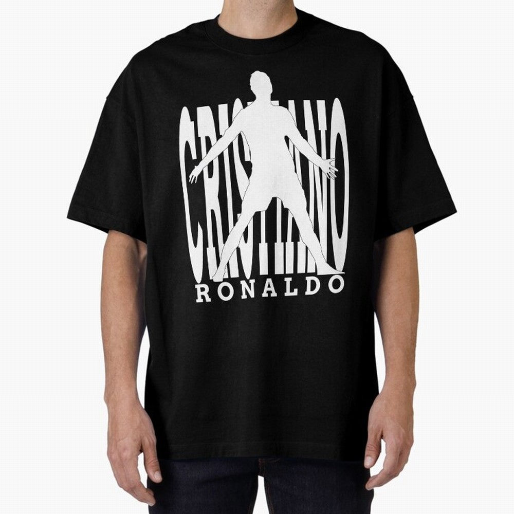 Cristiano Ronaldo - The Legend! Oversized T-Shirt Celebrate Unforgettable Nights in Global Football Passion for FIFA World Cup 2026, Capturing Mbappe, Argentina and Brazil, Stadium Chants, National Pride, Trophy Dreams and Unforgettable Football