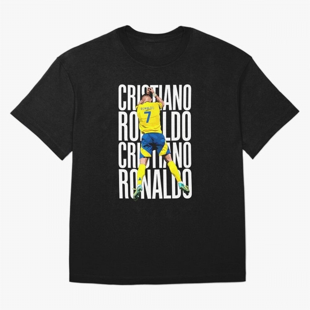 Cristiano Ronaldo Siuuuu Celebration Oversized T-Shirt Bring International Match Energy to the FIFA World Cup 2026 Journey through Cristiano Ronaldo Highlights, Spain and Netherlands Pride, Supporter Pride, Iconic Celebrations, Legendary Names and
