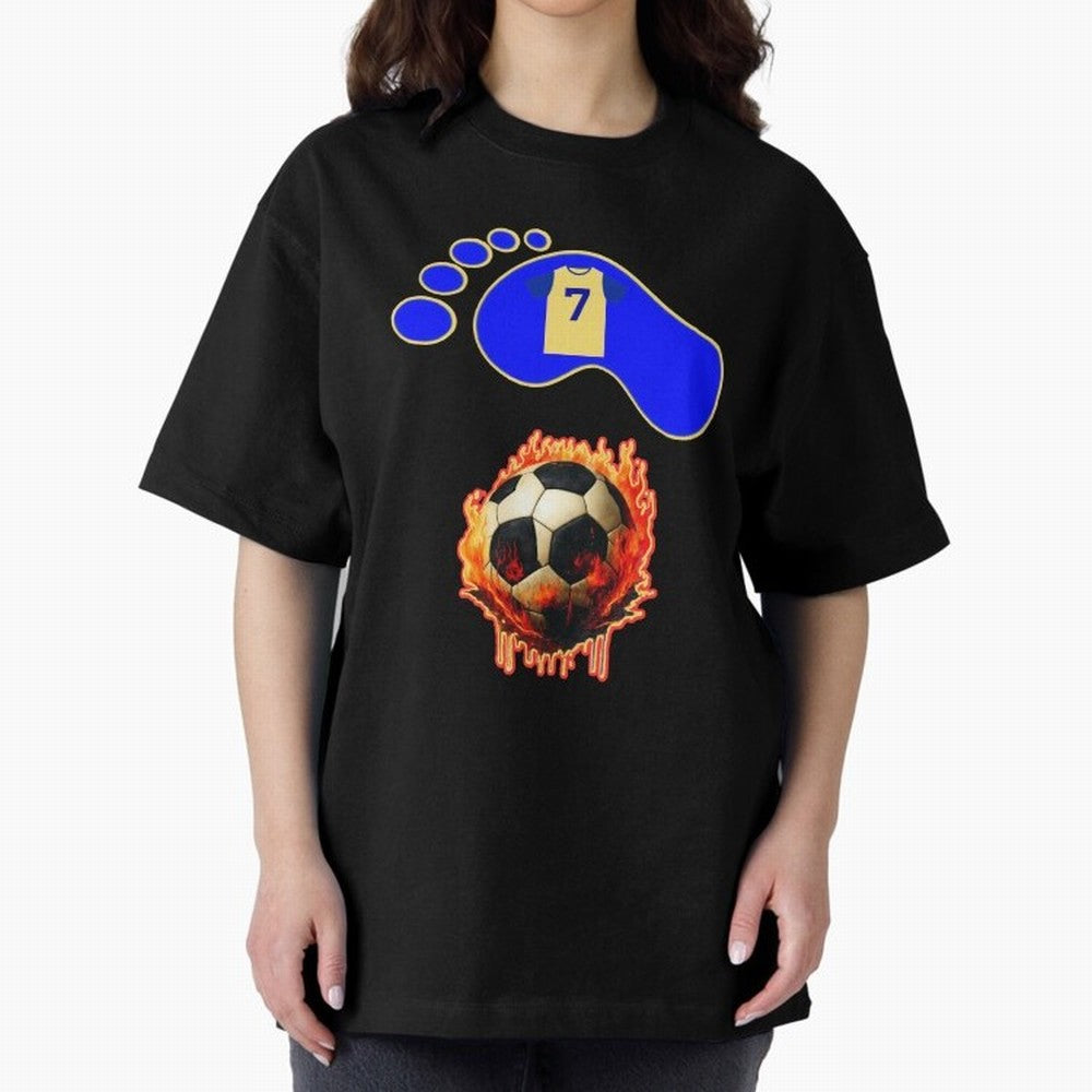 Cristiano Ronaldo 7 Oversized T-Shirt Celebrate Fan Favorites in FIFA World Cup 2026 Group Stage Featuring Messi, CR7 and Mbappe, Spain and Netherlands Energy, Fan Favorite Moments, National Team Passion, Big Match Drama and Soccer History; Perfect