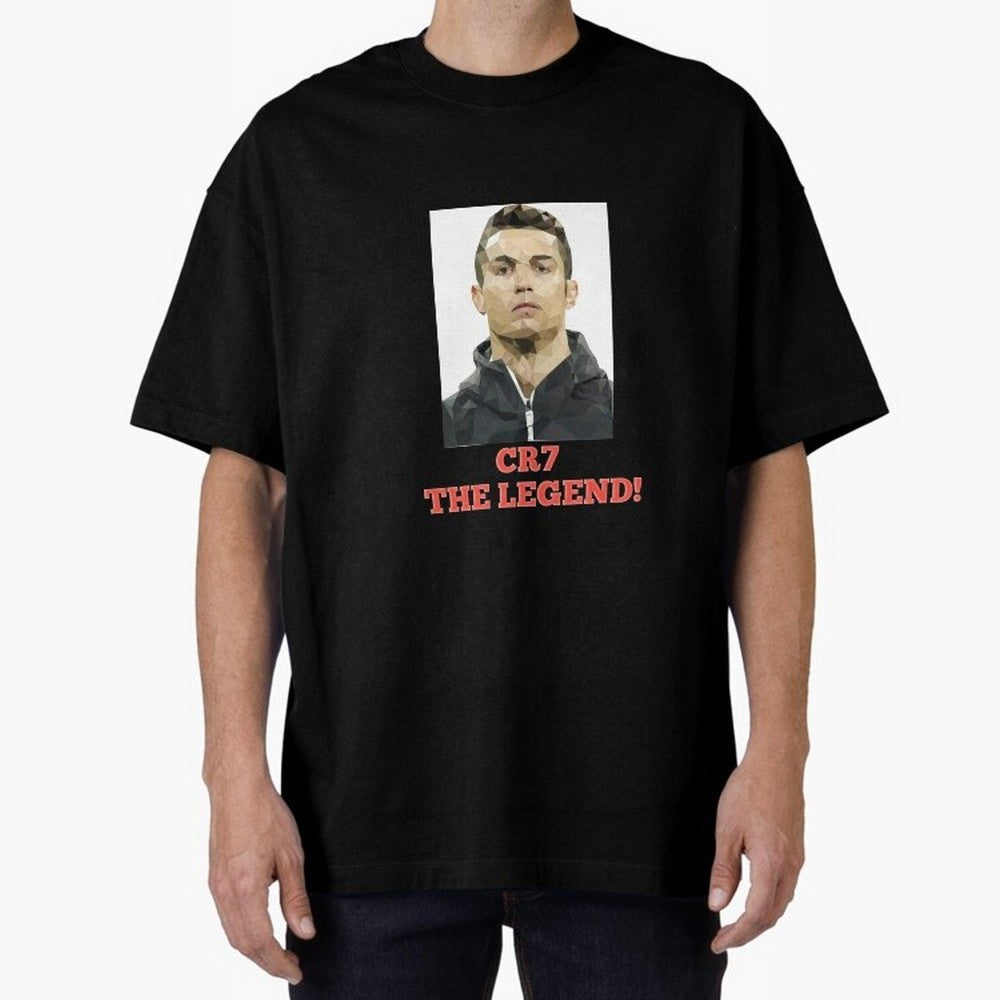 Cristiano Ronaldo Fantasy CR7 T Shirt Oversized T-Shirt Show Your Stadium Side during FIFA World Cup 2026 Group Stage for Fans of Mbappe and Neymar and Argentina, Bringing Global Supporter Spirit, Legendary Goals, National Colors and Tournament