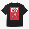 Cr7 Oversized T-Shirt Live for the Drama of FIFA World Cup 2026 Group Stage Spirit, Inspired by France and Portugal, Messi, Neymar and Mbappe, Soccer Culture, Superstar Moments, National Team Dreams and Competitive Fire; Perfect for Fans,