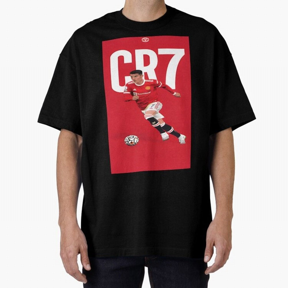 Cr7 Oversized T-Shirt Live for the Drama of FIFA World Cup 2026 Group Stage Spirit, Inspired by France and Portugal, Messi, Neymar and Mbappe, Soccer Culture, Superstar Moments, National Team Dreams and Competitive Fire; Perfect for Fans,