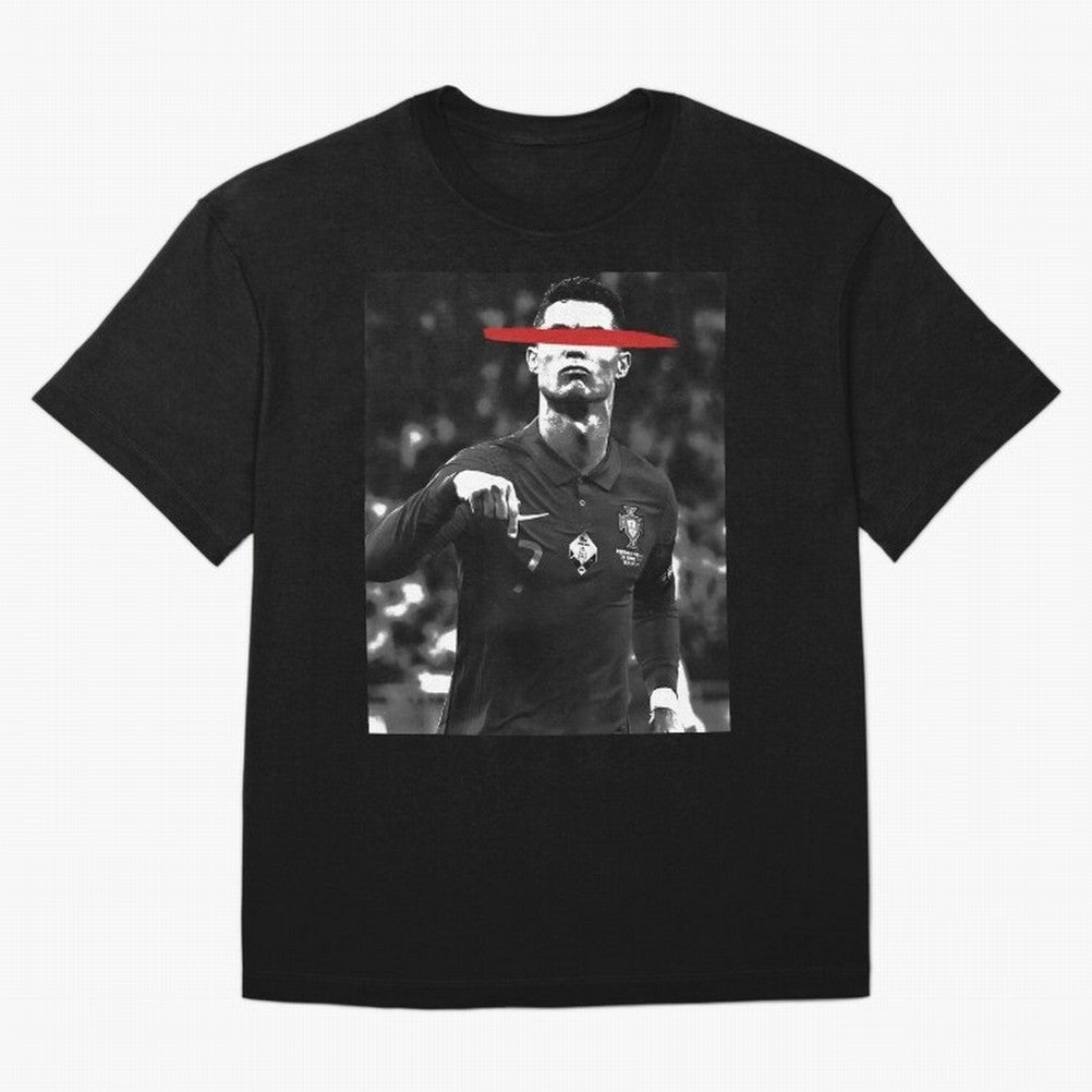 Cristiano in Rubrum Plaga Oversized T-Shirt Build the FIFA World Cup 2026 Journey through Messi, Neymar and Mbappe Highlights, England and Germany Pride, Match Day Excitement, Supporter Culture, Golden Goals and Global Football Passion; Great for