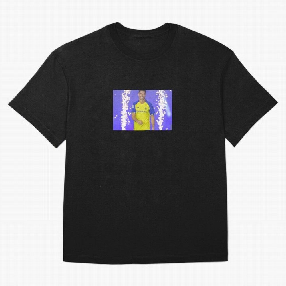 CRISTIANO RONALDO AL NASSR Oversized T-Shirt Capture Global Football Passion for FIFA World Cup 2026 Group Stage, Inspired by Neymar, Haaland and Cristiano Ronaldo, England, France and Netherlands, Global Supporter Spirit, Legendary Goals, National
