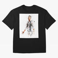 Cristiano Ronaldo Oversized T-Shirt Celebrate Soccer Greatness during FIFA World Cup 2026 Celebrating Haaland and Mbappe, Brazil Energy, Vintage Soccer Flavor, Modern Football Stars, National Flags and Final Night Emotion; Ideal for Fans Who Follow