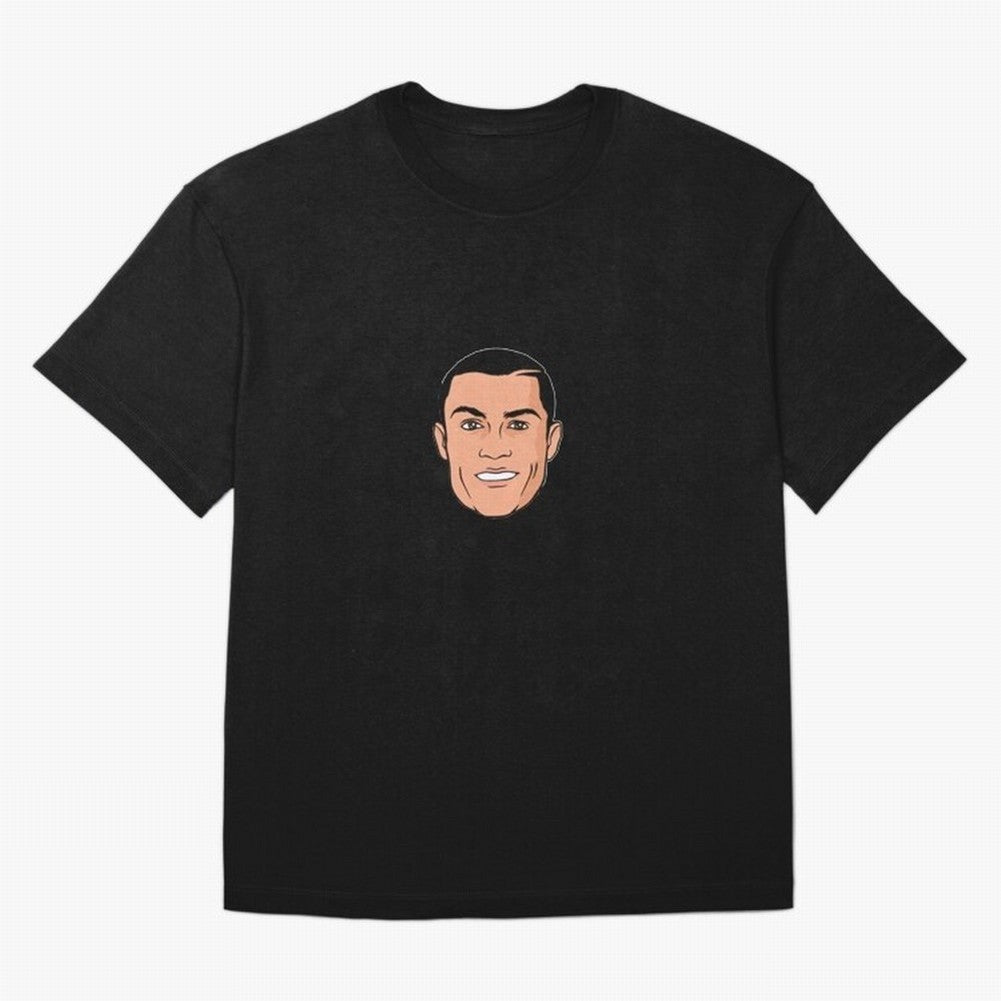 CR7 , Cristiano Ronaldo fan-art Oversized T-Shirt Honor Champions and Dreams in Global Football Passion for FIFA World Cup 2026 USA Canada Mexico, Centered on Haaland, Spain and Netherlands, Match Day Excitement, Supporter Culture, Golden Goals and