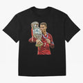 Ronaldo The Lagend Oversized T-Shirt Honor the Beautiful Game during FIFA World Cup 2026 Capturing Messi and Cristiano Ronaldo, Spain Energy, Stadium Memories, Football Loyalty, International Chants and Championship Tradition; Perfect for People