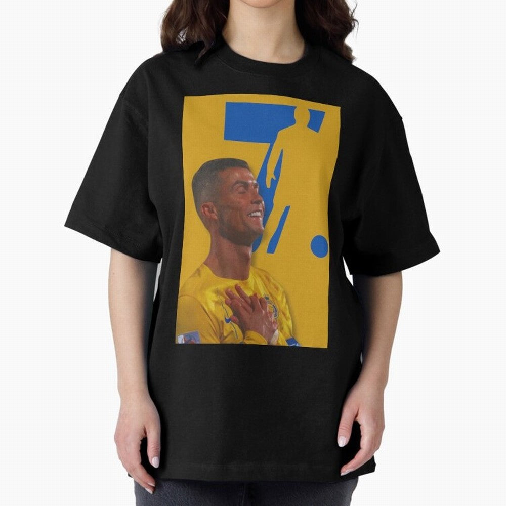 Cristiano ronaldo Oversized T-Shirt Create the FIFA World Cup 2026 USA Canada Mexico Journey through Messi and Cristiano Ronaldo Highlights, Argentina and Brazil Pride, Match Day Excitement, Supporter Culture, Golden Goals and Global Football