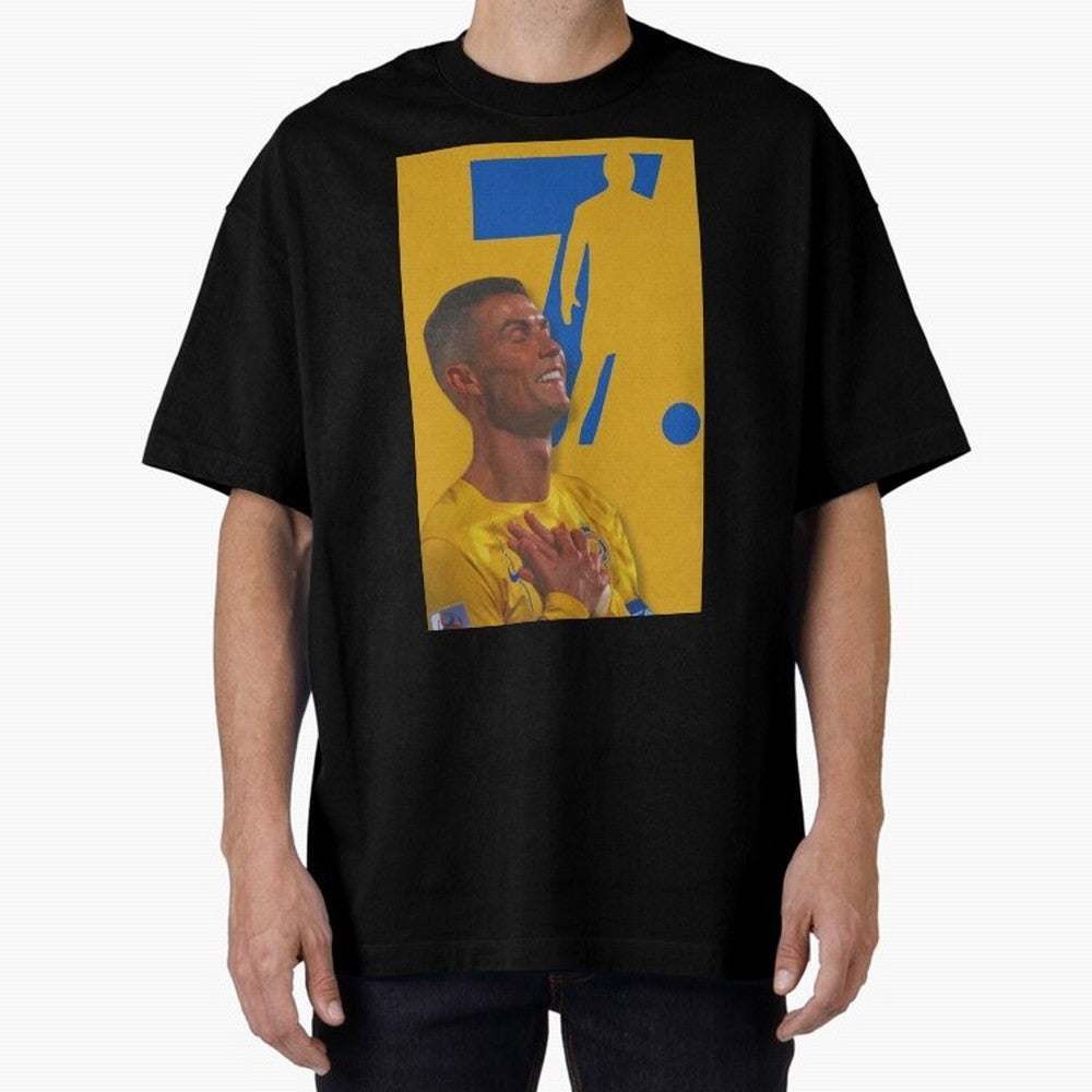 Cristiano ronaldo Oversized T-Shirt Create the FIFA World Cup 2026 USA Canada Mexico Journey through Messi and Cristiano Ronaldo Highlights, Argentina and Brazil Pride, Match Day Excitement, Supporter Culture, Golden Goals and Global Football