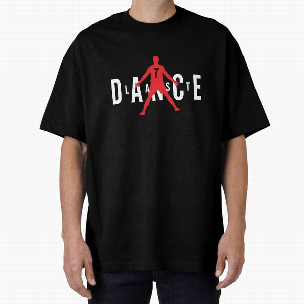 The Last Dance CR7 Oversized T-Shirt Relive the FIFA World Cup 2026 Journey through Haaland and Mbappe Highlights, Argentina and Brazil Pride, Champion Mindset, Group Stage Buzz, Knockout Tension and Passionate Fan Culture; Perfect for Supporters