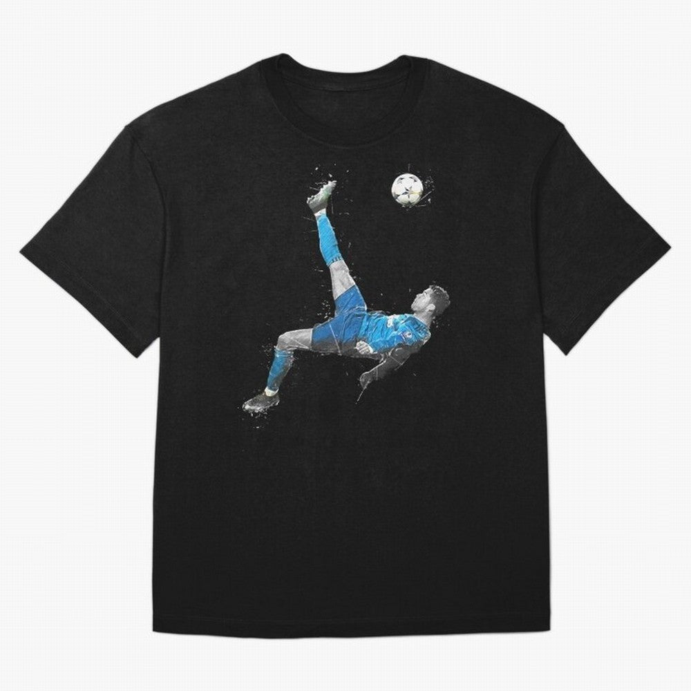 Cristiano Ronaldo Oversized T-Shirt Bring a Vintage Feel to Global Football Passion for FIFA World Cup 2026 USA Canada Mexico, Connected to Cristiano Ronaldo, Germany, Tournament Hype, Historic Matchups, Family Viewing Parties and Global Sports
