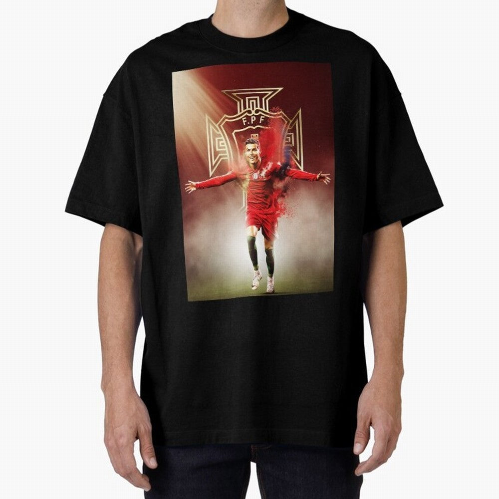 Cristiano Ronaldo Cr7 legend of his country , Ronaldo Gifts, Ronaldo Best Selling Oversized T-Shirt Fuel Your Fan Pride for FIFA World Cup 2026 Spirit, Featuring Portugal, Haaland and Mbappe, Supporter Pride, Iconic Celebrations, Legendary Names