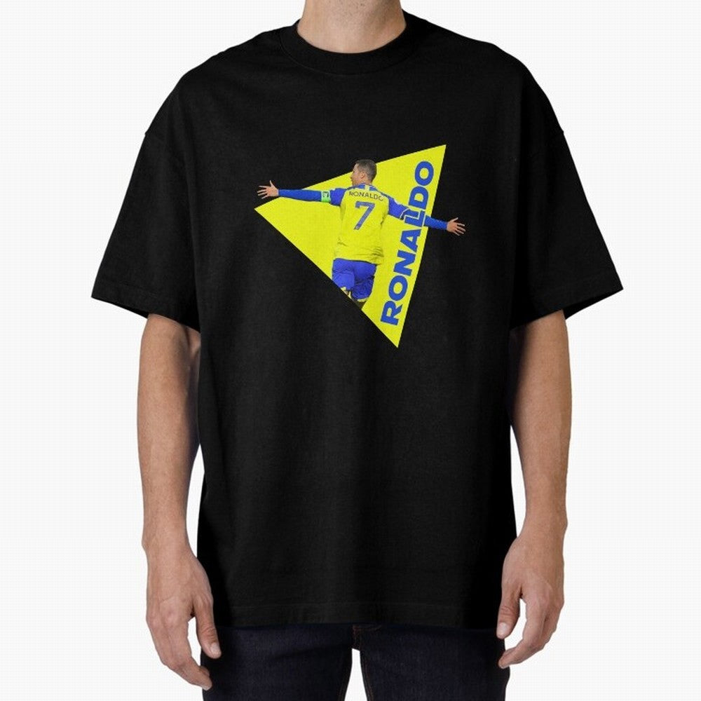 Cristiano Ronaldo Oversized T-Shirt Join the Countdown to FIFA World Cup 2026 USA Canada Mexico Spirit, Filled with Argentina and Brazil, Cristiano Ronaldo, Soccer Culture, Superstar Moments, National Team Dreams and Competitive Fire; Perfect for