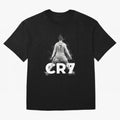 Cristiano Ronaldo CR7 Oversized T-Shirt Support Iconic Players in FIFA World Cup 2026 Group Stage Spirit, Filled with Argentina, Mbappe and Neymar, Champion Mindset, Group Stage Buzz, Knockout Tension and Passionate Fan Culture; Great for