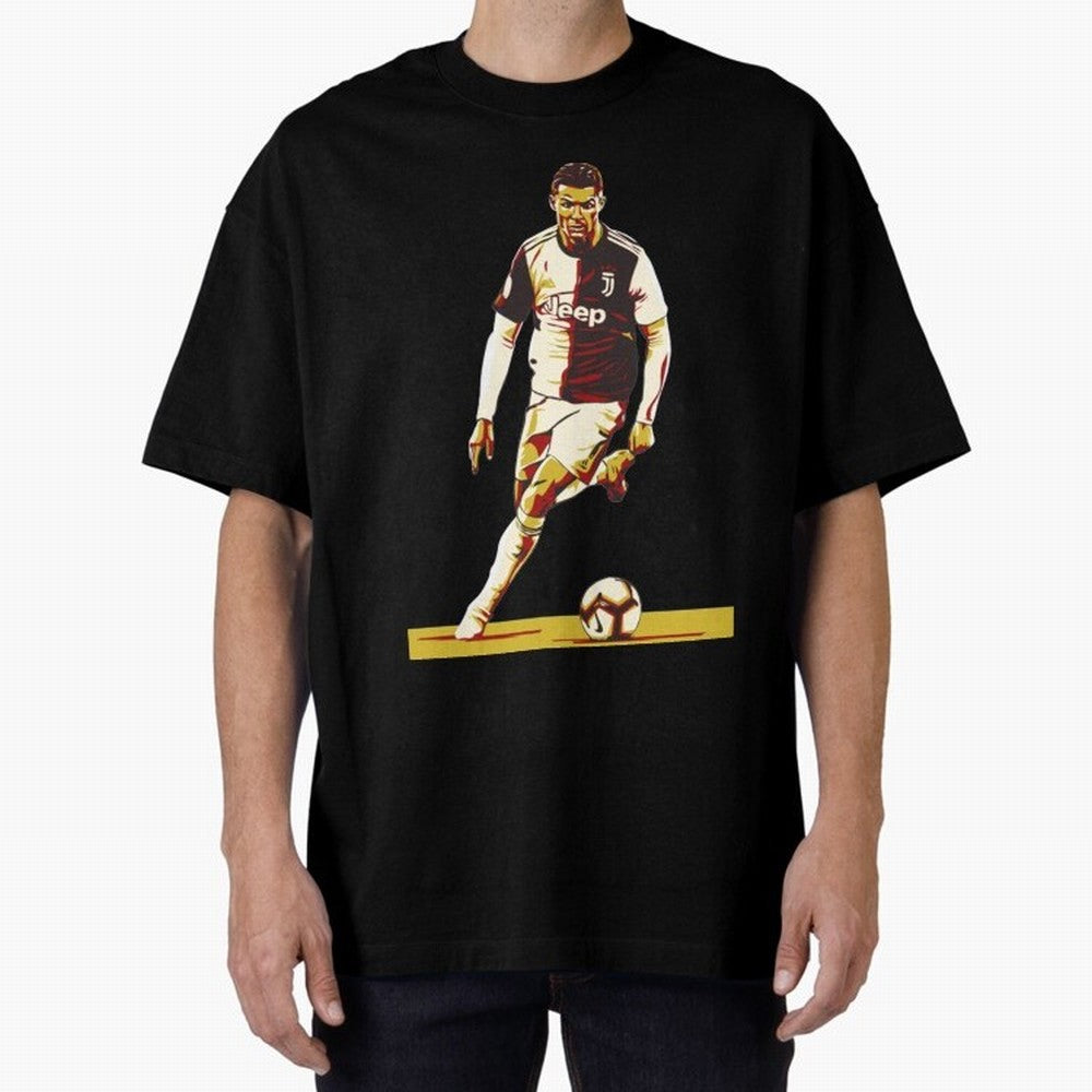 Cristiano Ronaldo Ronaldo Oversized T-Shirt Feel International Energy from FIFA World Cup 2026 USA Canada Mexico Spirit, Centered on Portugal, Spain and Germany, Messi, CR7 and Mbappe, Game Day Rituals, Football Legends, Country Pride and the Road