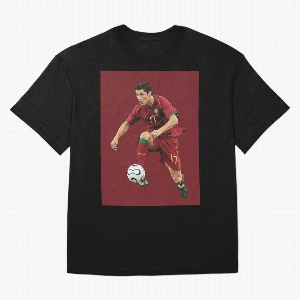 Ronaldo Oversized T-Shirt Bring Retro Soccer Energy to Global Football Passion for FIFA World Cup 2026 Group Stage, Driven by Messi and Cristiano Ronaldo, Argentina, France and Brazil, Goal Celebration Energy, Supporter Heritage, Football Icons and