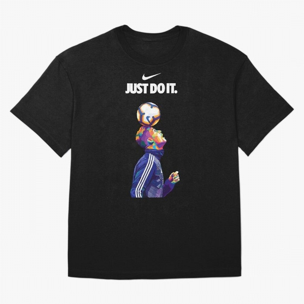 Cristiano Ronaldo Wpap - JUST DO IT Oversized T-Shirt Celebrate Supporters United by the FIFA World Cup 2026 Journey through Haaland Highlights, France Pride, Classic Soccer Heritage, Championship Pressure, Fan Loyalty and International Pride;