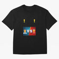 THE RONALDO VS MESSI Oversized T-Shirt Celebrate Fan Favorites in FIFA World Cup 2026 for Fans of Messi, CR7 and Mbappe and France and Portugal, Bringing Football Passion, Legendary Performances, Festival Vibes and Supporter Community; Built for
