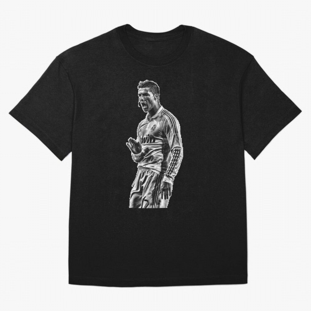 Cristiano Ronaldo Calma Oversized T-Shirt Experience Global Football Passion for FIFA World Cup 2026, Centered on Neymar, Haaland and Cristiano Ronaldo, Brazil, Portugal and Argentina, Sports Nostalgia, International Competition, Famous Players and