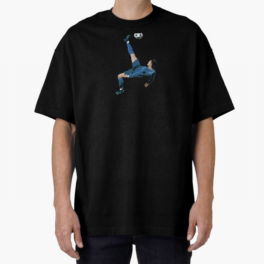 Cristiano Ronaldo Oversized T-Shirt Feel International Energy from FIFA World Cup 2026 for Fans of Cristiano Ronaldo and Germany, Bringing Stadium Memories, Football Loyalty, International Chants and Championship Tradition; Great for Supporters Who