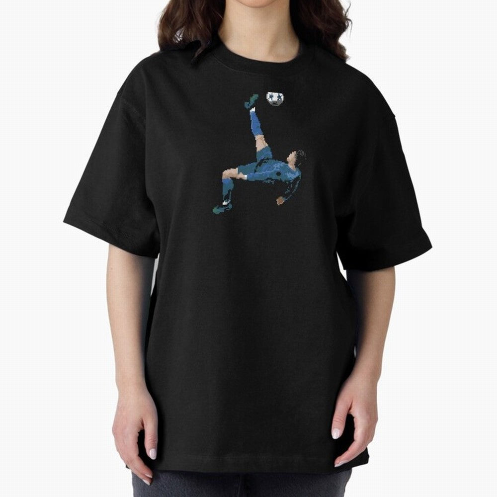 Cristiano Ronaldo Oversized T-Shirt Feel International Energy from FIFA World Cup 2026 for Fans of Cristiano Ronaldo and Germany, Bringing Stadium Memories, Football Loyalty, International Chants and Championship Tradition; Great for Supporters Who