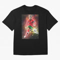 Cristiano Ronaldo Oversized T-Shirt Celebrate Fan Culture around Global Football Passion for FIFA World Cup 2026, Made for Messi, Brazil, Fan Favorite Moments, National Team Passion, Big Match Drama and Soccer History; Made for Die Hard Supporters,