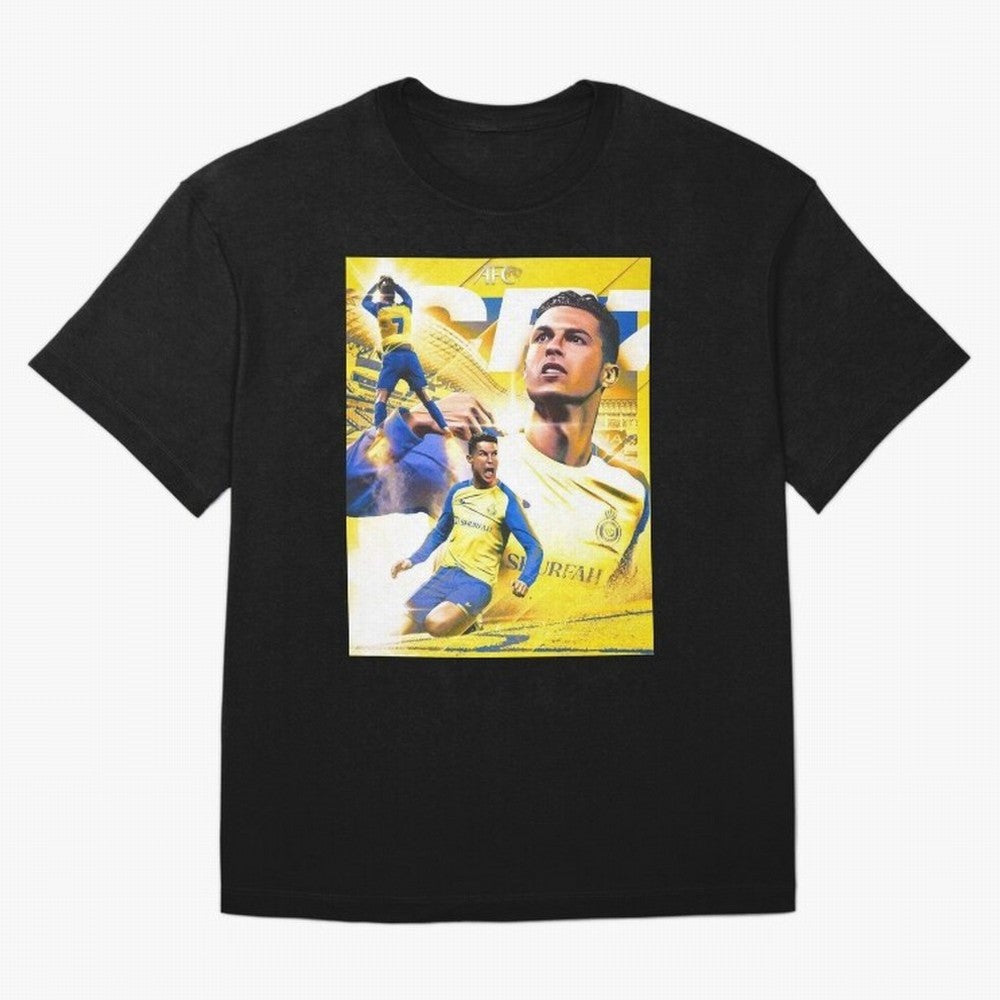 Cristiano Ronaldo Al-Nassr Football Club Oversized T-Shirt Carry National Pride through the FIFA World Cup 2026 Group Stage Journey through Neymar, Haaland and Cristiano Ronaldo Highlights, France and Portugal Pride, Sports Nostalgia, International