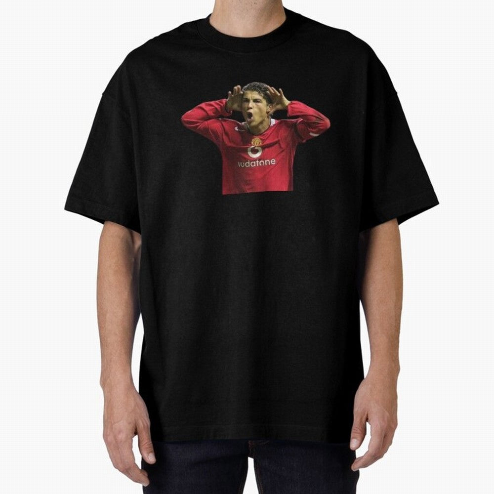 Crisitano Ronaldo Oversized T-Shirt Make the Season About FIFA World Cup 2026 Built around CR7 and Messi, Brazil, Portugal and Argentina Energy, Retro Football Energy, Iconic Rivalries, Trophy Chase Drama and Stadium Atmosphere; Created for Match