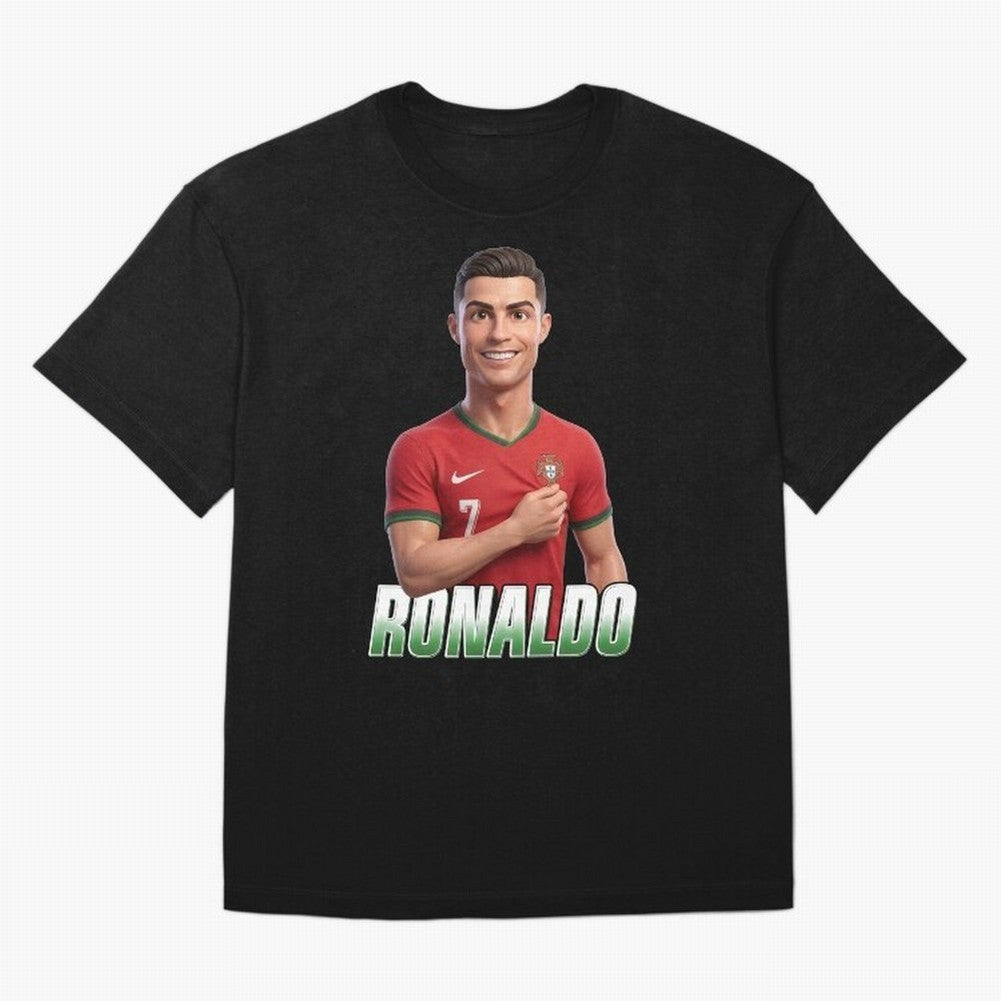 Ronaldo Oversized T-Shirt Celebrate Rivalries and Pride in FIFA World Cup 2026 Spirit, Inspired by England and Germany, Messi, CR7 and Mbappe, Champion Mindset, Group Stage Buzz, Knockout Tension and Passionate Fan Culture; Perfect for People Who