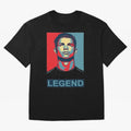 cristiano ronaldo legend Oversized T-Shirt Honor Football Greatness during Global Football Passion for FIFA World Cup 2026, Highlighting Cristiano Ronaldo, Haaland and CR7, France, Sports Nostalgia, International Competition, Famous Players and