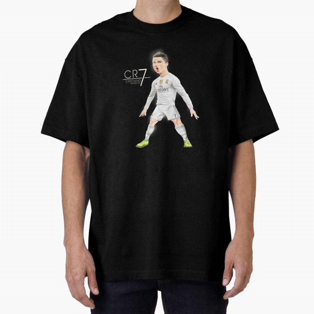 CR7 Oversized T-Shirt Support the Legends of FIFA World Cup 2026 Spirit, Driven by England, CR7, Soccer Culture, Superstar Moments, National Team Dreams and Competitive Fire; Made for Die Hard Supporters, Soccer Lovers, Game Day Photos and