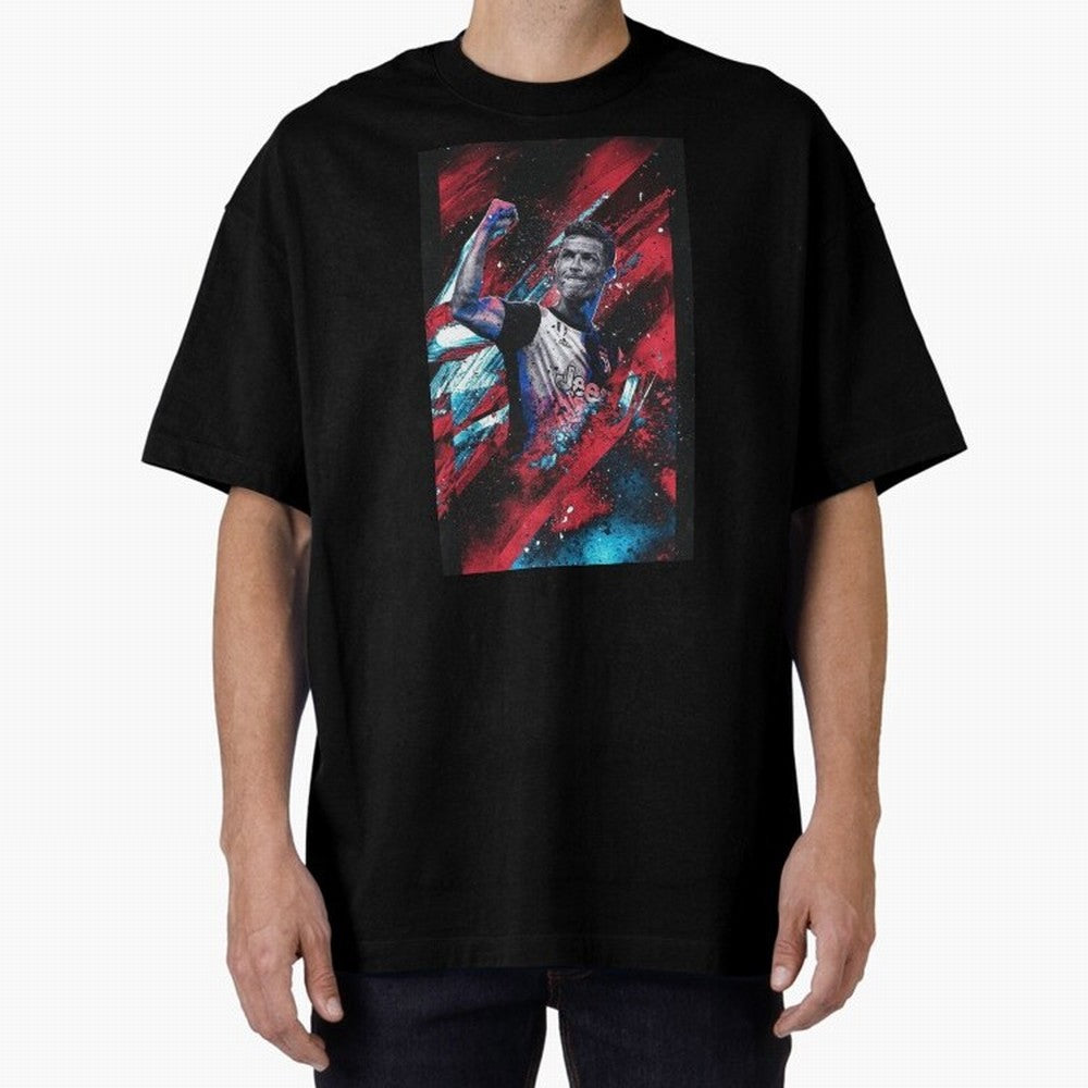 CRISTIANO RONALDO - RANGE N ¡ã 1 iPhone Case Oversized T-Shirt Relive Legendary Nights from FIFA World Cup 2026 Spirit, Capturing England, Haaland, Match Day Excitement, Supporter Culture, Golden Goals and Global Football Passion; Ideal for Fans