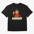 Block CR7 Oversized T-Shirt Celebrate Rivalries and Pride in FIFA World Cup 2026 Group Stage Spirit, Centered on England, France and Netherlands, Messi, Soccer Culture, Superstar Moments, National Team Dreams and Competitive Fire; Ideal for Fans