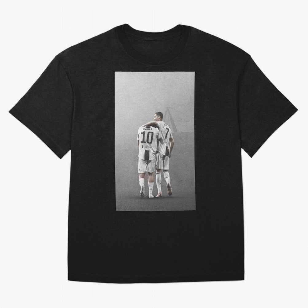 ronaldo with paulo dybala Oversized T-Shirt Relive Legendary Nights from FIFA World Cup 2026 USA Canada Mexico Spirit, Driven by Argentina and Brazil, Messi and Cristiano Ronaldo, Champion Mindset, Group Stage Buzz, Knockout Tension and Passionate