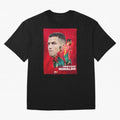 CRISTIANO RONALDO WORLD CUP 2022 Oversized T-Shirt Represent FIFA World Cup 2026 USA Canada Mexico Driven by Mbappe and Neymar, Spain Energy, Game Day Rituals, Football Legends, Country Pride and the Road to the Final; Ideal for Fans Who Follow