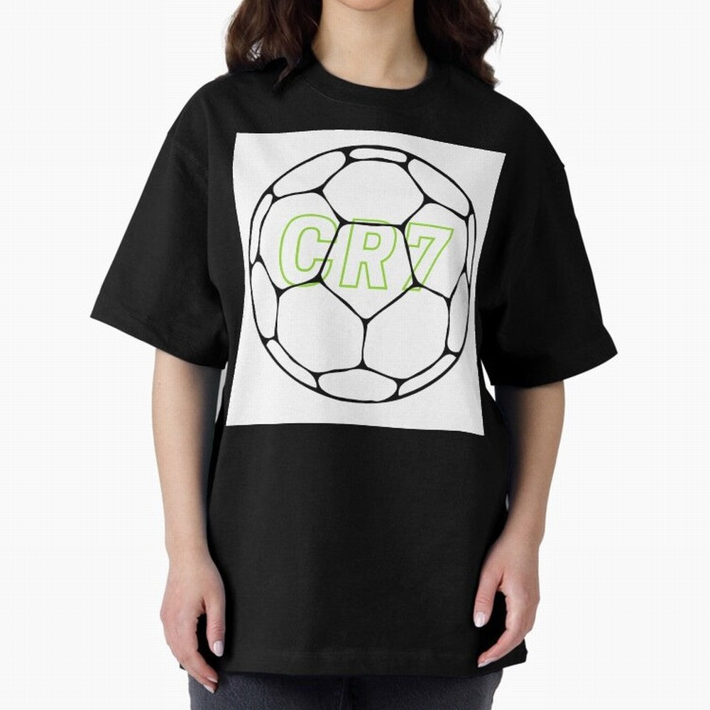 Cristiano Ronaldo ( CR7 ) Oversized T-Shirt Feel Match Day Hype around FIFA World Cup 2026 USA Canada Mexico, Messi, Argentina, France and Brazil, Football Festival Excitement, Trophy Ambitions, Country Rivalries and Star Player Buzz; Great for