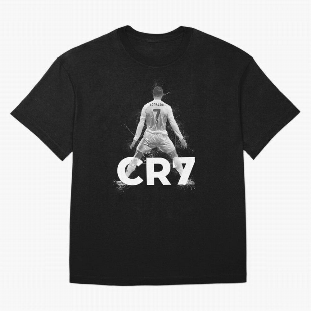 Cristiano Ronaldo CR7 Oversized T-Shirt Bring Champion Energy into FIFA World Cup 2026 Group Stage for Fans of Neymar, Haaland and Cristiano Ronaldo and France and Portugal, Bringing Football History, Final Match Energy, Crowd Noise and Once in a