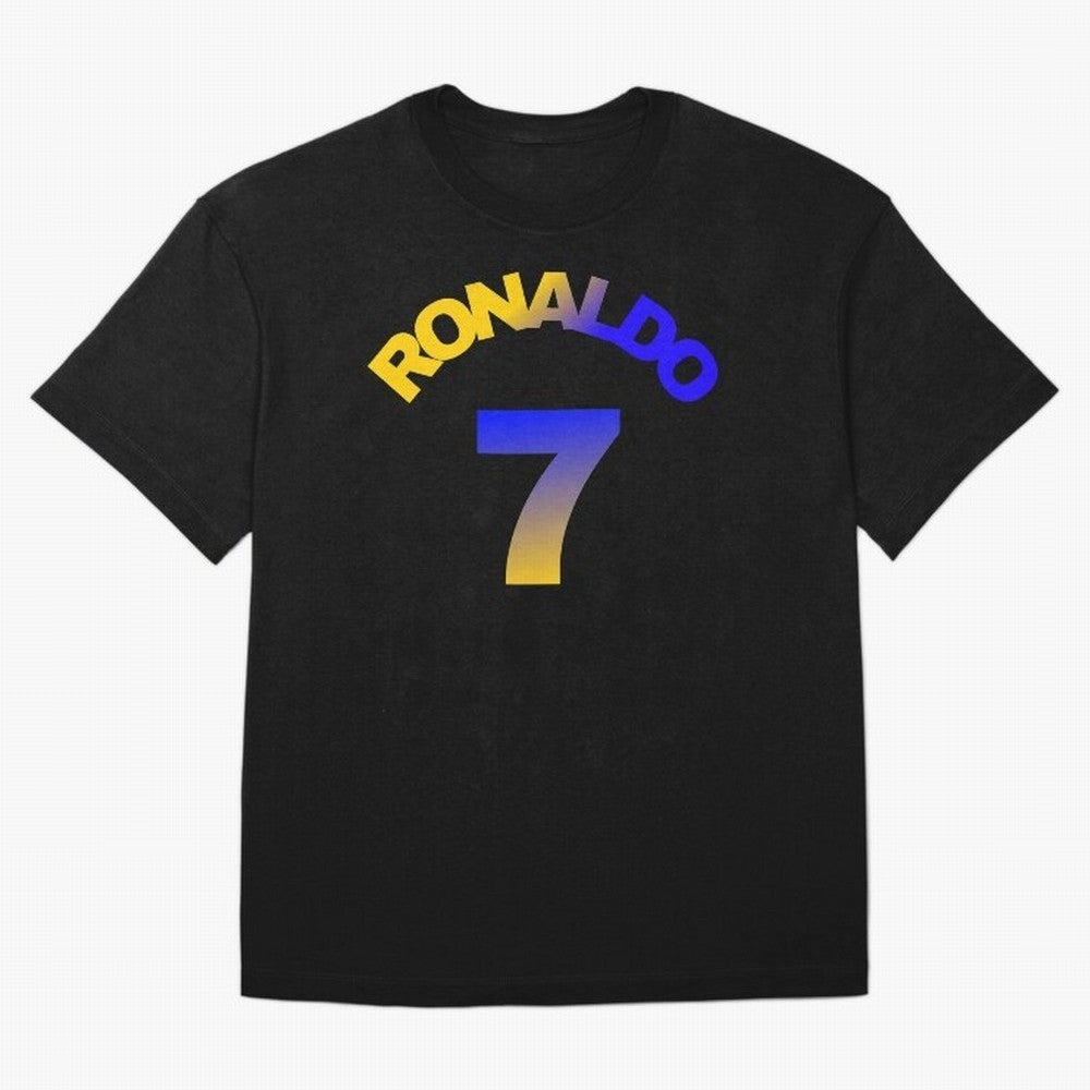 Cristiano Ronaldo Manchester United Oversized T-Shirt Remember Iconic Moments from Match Day Hype around FIFA World Cup 2026, Messi, CR7 and Mbappe, Portugal, Global Supporter Spirit, Legendary Goals, National Colors and Tournament Celebration;
