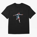 other celebration from the goat Oversized T-Shirt Bring Legendary Rivalry Energy to Match Day Hype around FIFA World Cup 2026, Cristiano Ronaldo, England and Germany, Champion Mindset, Group Stage Buzz, Knockout Tension and Passionate Fan Culture;