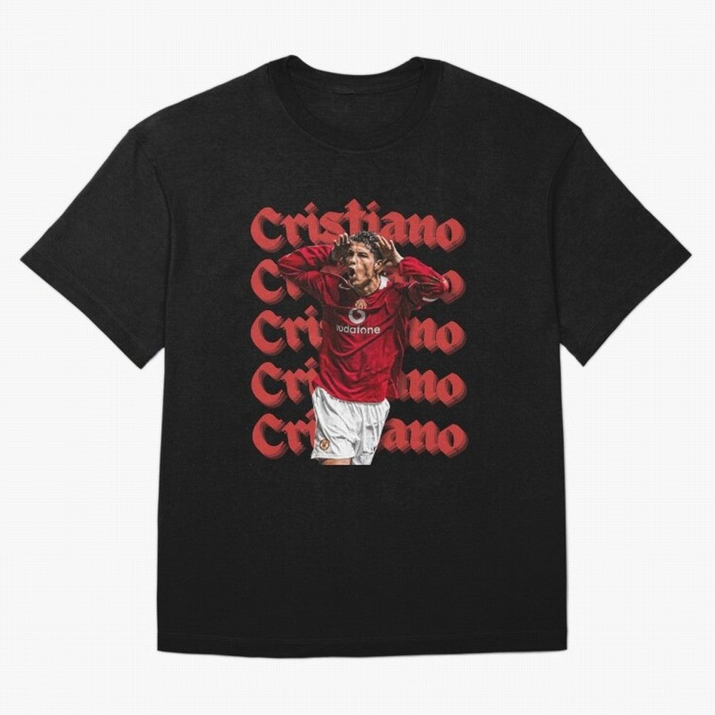 CR7 Oversized T-Shirt Honor the Football Icons of the FIFA World Cup 2026 Journey through Messi, CR7 and Mbappe Highlights, Argentina and Brazil Pride, Supporter Pride, Iconic Celebrations, Legendary Names and Global Match Day Energy; Great for