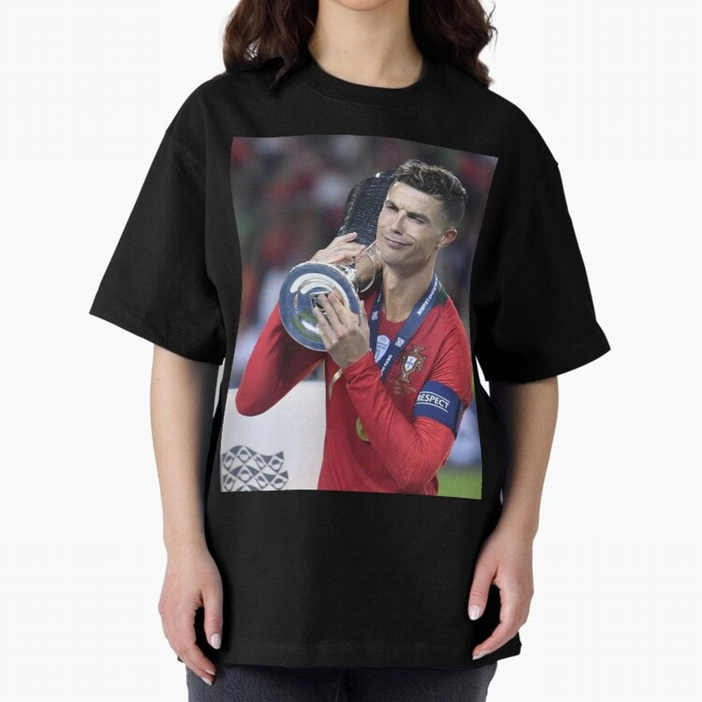 Todos Portugal 2019 CR7 Oversized T-Shirt Bring Champion Energy into Match Day Hype around FIFA World Cup 2026 USA Canada Mexico, Cristiano Ronaldo, France, Stadium Chants, National Pride, Trophy Dreams and Unforgettable Football Memories; Perfect