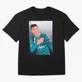Cristiano Ronaldo Oversized T-Shirt Join Supporters Worldwide for FIFA World Cup 2026 USA Canada Mexico Featuring Mbappe, France and Portugal Energy, Fan Favorite Moments, National Team Passion, Big Match Drama and Soccer History; Perfect for