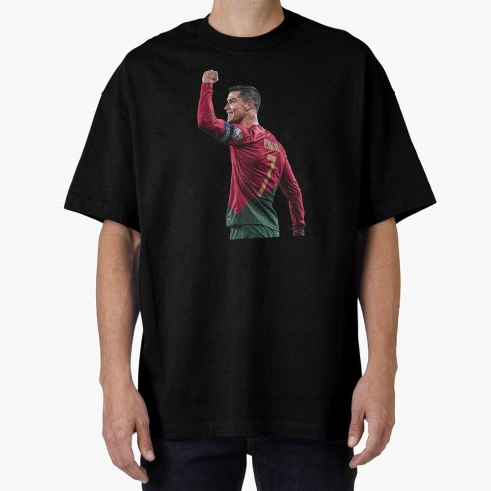 Cristiano Ronaldo Oversized T-Shirt Show Love for Legendary Goals in FIFA World Cup 2026 USA Canada Mexico Spirit, Connected to Netherlands, Neymar, Classic Soccer Heritage, Championship Pressure, Fan Loyalty and International Pride; Ideal for