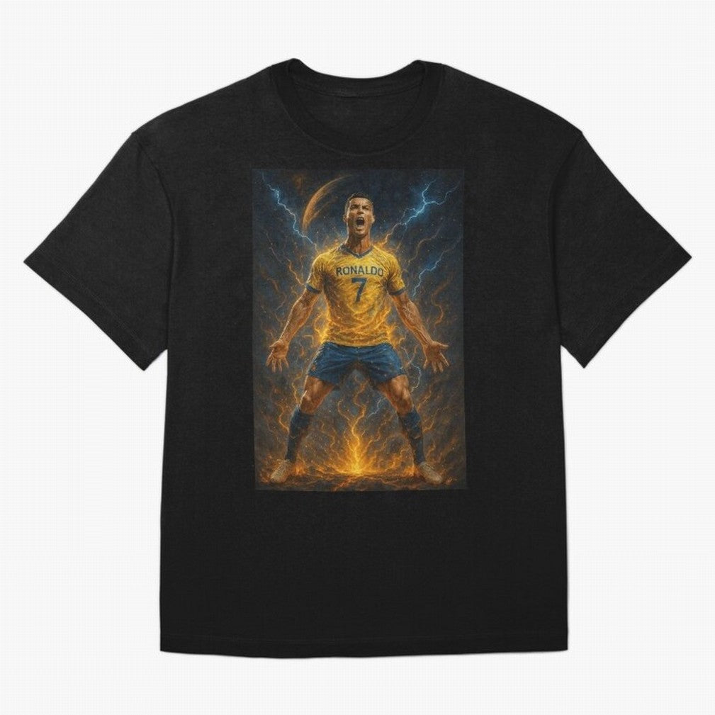 Cristiano Ronaldo Oversized T-Shirt Celebrate Fan Favorites in Global Football Passion for FIFA World Cup 2026 Group Stage, with Cristiano Ronaldo, Haaland and CR7, Spain, Match Day Excitement, Supporter Culture, Golden Goals and Global Football