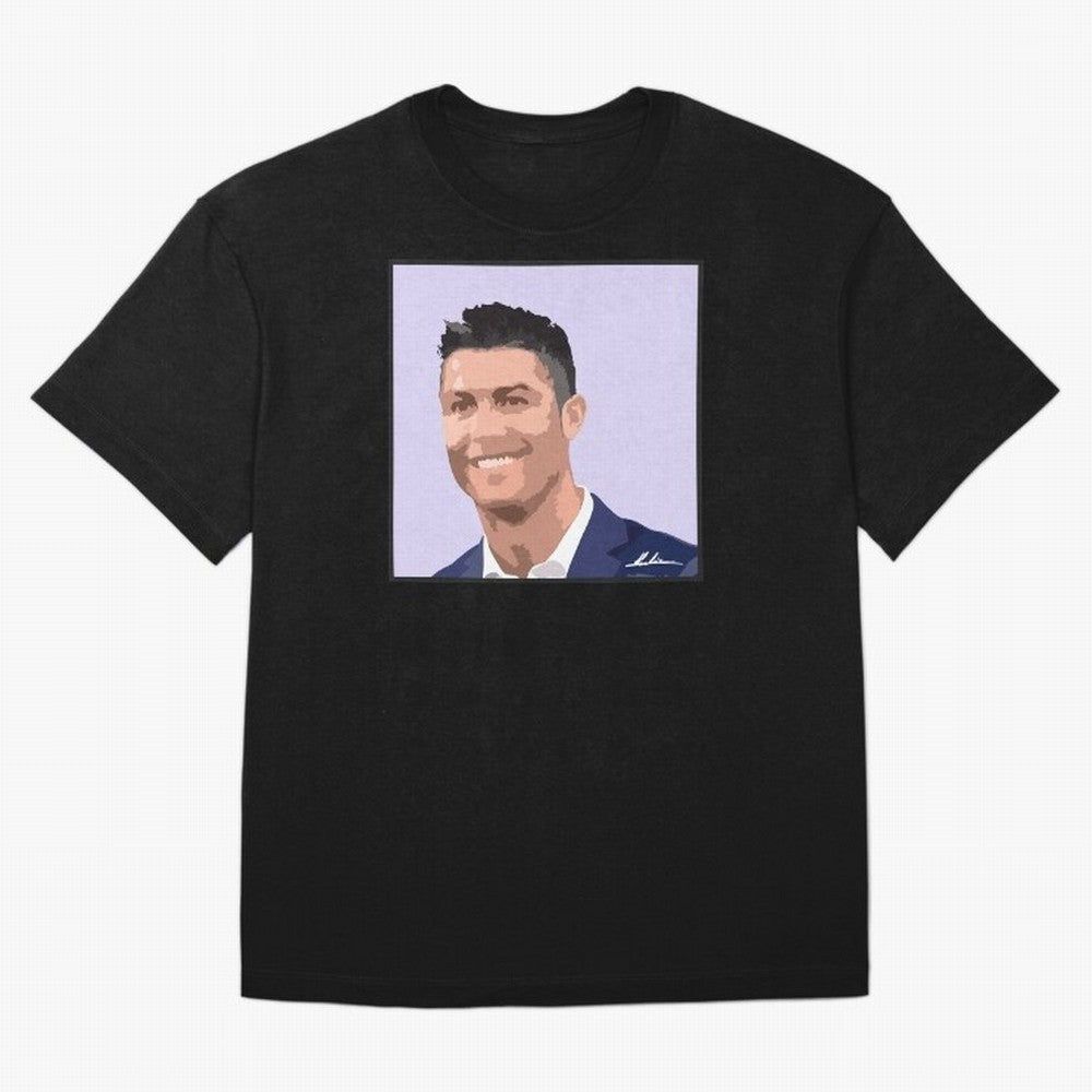 Cristiano Ronaldo Oversized T-Shirt Celebrate Global Passion for FIFA World Cup 2026 Spirit, Centered on England and Germany, Cristiano Ronaldo, Haaland and CR7, Game Day Rituals, Football Legends, Country Pride and the Road to the Final; Great for