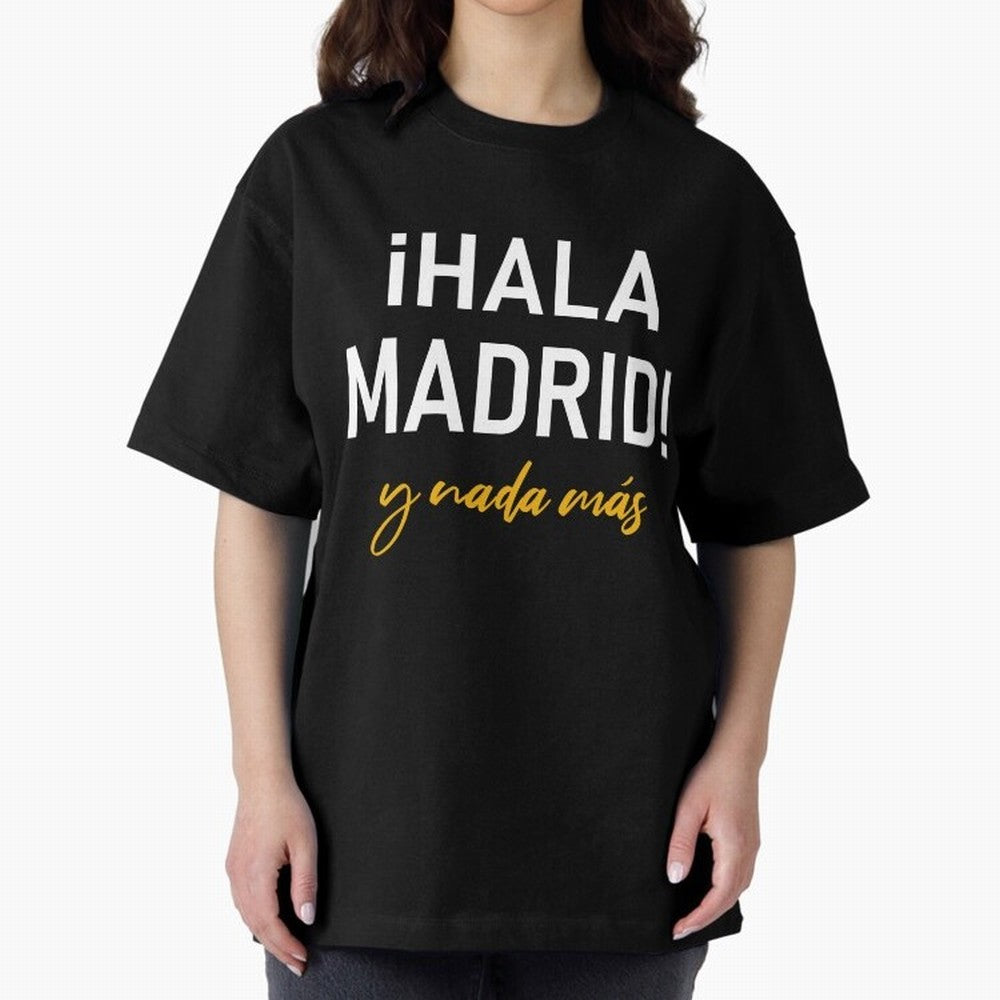 Hala Madrid Oversized T-Shirt Live the Energy of FIFA World Cup 2026 Inspired by Neymar, Portugal, Spain and Germany Energy, Worldwide Fan Energy, Dramatic Goals, Stadium Lights and Championship Celebrations; Made for Collectors Who Enjoy Iconic