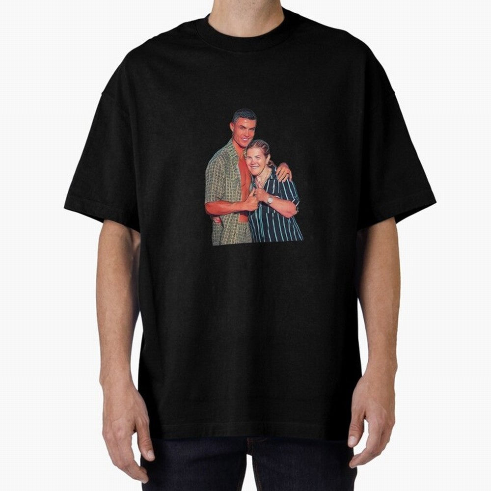 its criis with his mother Oversized T-Shirt Carry National Pride through FIFA World Cup 2026 with Messi, Neymar and Mbappe, Brazil, Portugal and Argentina Energy, Game Day Rituals, Football Legends, Country Pride and the Road to the Final; Perfect